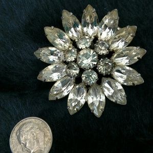VINTAGE Rhinestone Pendant